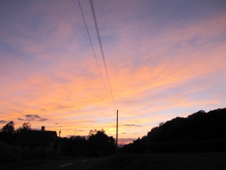 2010-09-24、夕暮れ